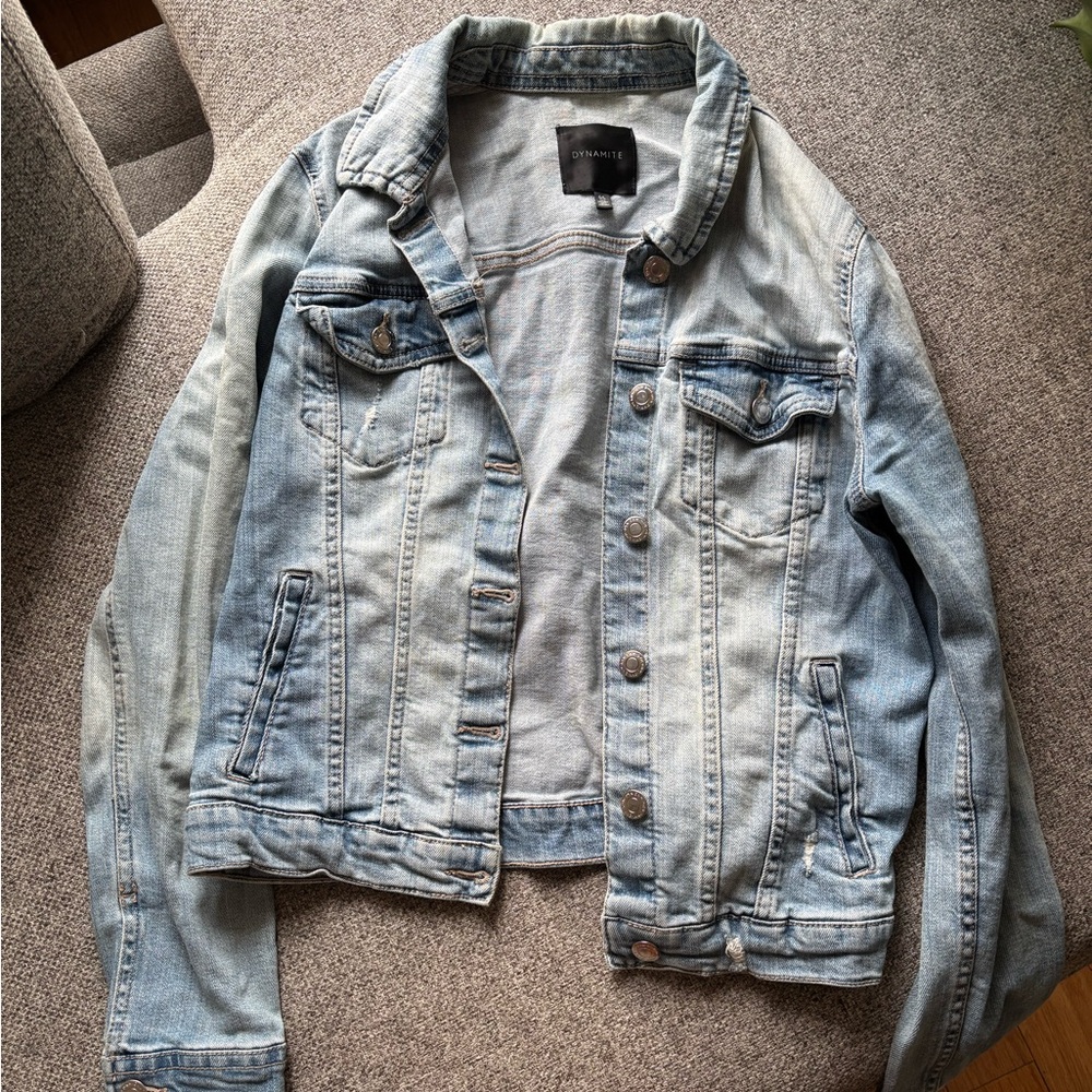 Dynamite Light Blue Jean Jacket